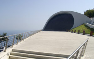 Auditorium a Ravello progettato da Niemeyer